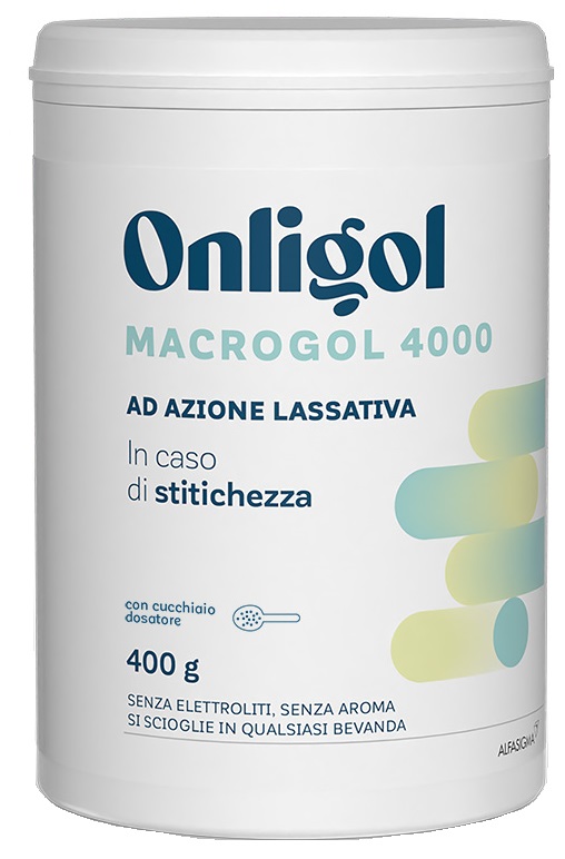 ONLIGOL MACROGOL 4000 400 G SENZA ZUCCHERO - doctorpill.it