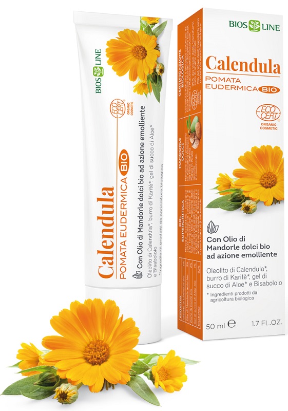 BIOSLINE CALENDULA POMATA EUDERMICA BIO 50 ML - doctorpill.it