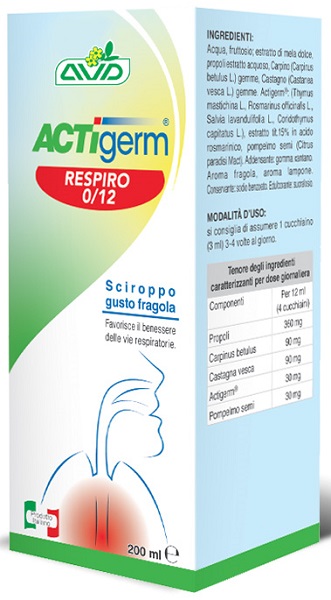 ACTIGERM RESPIRO 0-12 200 ML - doctorpill.it