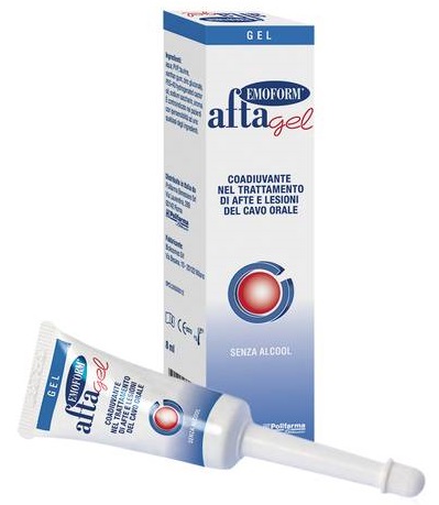 AFTAGEL EMOFORM GEL PER IGIENE DENTALE 8 ML - doctorpill.it