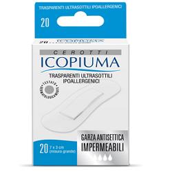 ICOPIUMA CEROTTO TRASPARENTE GRANDE 20 PEZZI - doctorpill.it