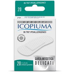 ICOPIUMA CEROTTO IN TESSUTO NON TESSUTO GRANDE 20 PEZZI - doctorpill.it