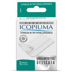 ICOPIUMA CEROTTO STRISCE IN TESSUTO NON TESSUTO 6X50 CM 1 PEZZO - doctorpill.it