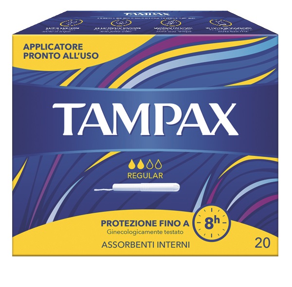TAMPAX BLUE BOX REGULAR 20 PEZZI - doctorpill.it