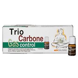 TRIOCARBONE GAS CONTROL 7 FLACONCINI 10 ML - doctorpill.it
