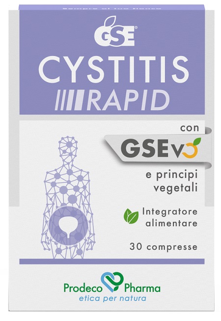 GSE CYSTITIS RAPID 30 COMPRESSE - doctorpill.it