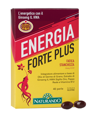 ENERGIA FORTE PLUS 40 SOFTGEL - doctorpill.it