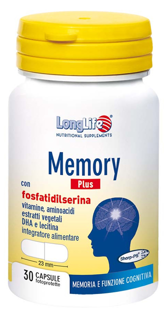 LONGLIFE MEMORY PLUS 30 CAPSULE FOTOPROTETTE - doctorpill.it