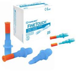 LANCETTE PUNGIDITO FINETOUCH 23 GAUGE 25 PEZZI - doctorpill.it
