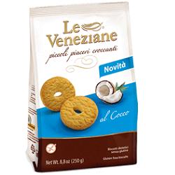 LE VENEZIANE BISCOTTI COCCO 250 G - doctorpill.it