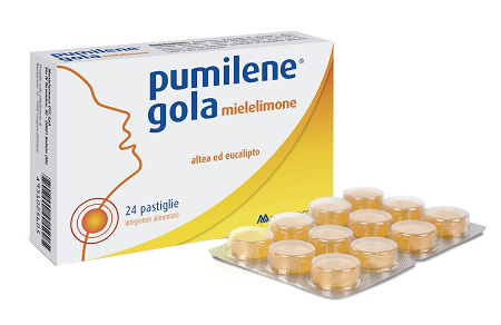 PUMILENE GOLA MIELE LIMONE 24 PASTIGLIE - doctorpill.it