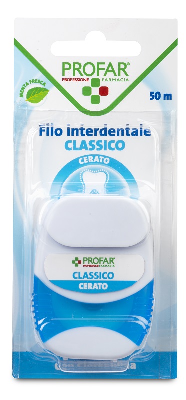 FILO INTERDENTALE CON CLOREXIDINA 50 M PROFAR - doctorpill.it