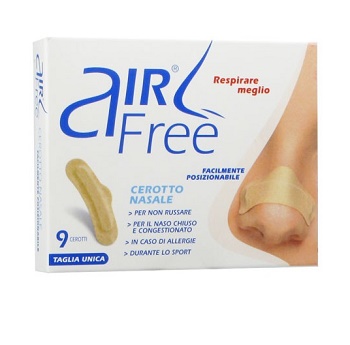 AIRFREE CEROTTO NASALE 9PEZZI - doctorpill.it