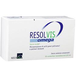 GOCCE OCULARI RESOLVIS OMEGA 20 FIALE MONODOSE 0,25 ML - doctorpill.it