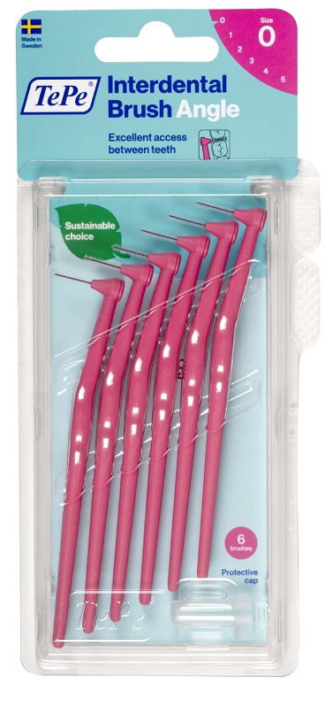 TEPE ANGLE SCOVOLINO ROSA 0,4MM 6 PEZZI - doctorpill.it