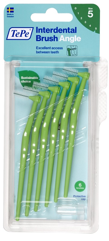 TEPE ANGLE SCOVOLINO VERDE 0,8MM 6 PEZZI - doctorpill.it