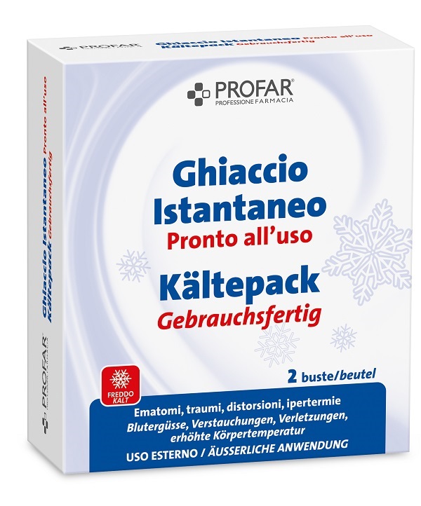 GHIACCIO ISTANTANEO 2 BUSTE PROFAR - doctorpill.it