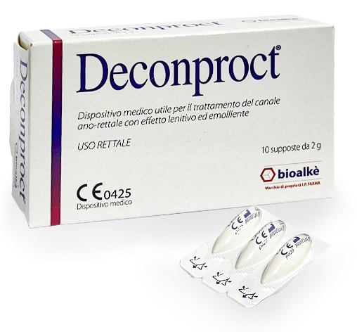 DECONPROCT SUPPOSTE 10 PEZZI - doctorpill.it