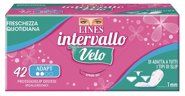 LINES INTERVALLO VELO ADAPT 42 PEZZI COUPON - doctorpill.it
