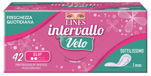 LINES INTERVALLO VELO SLIP 42 PEZZI COUPON - doctorpill.it