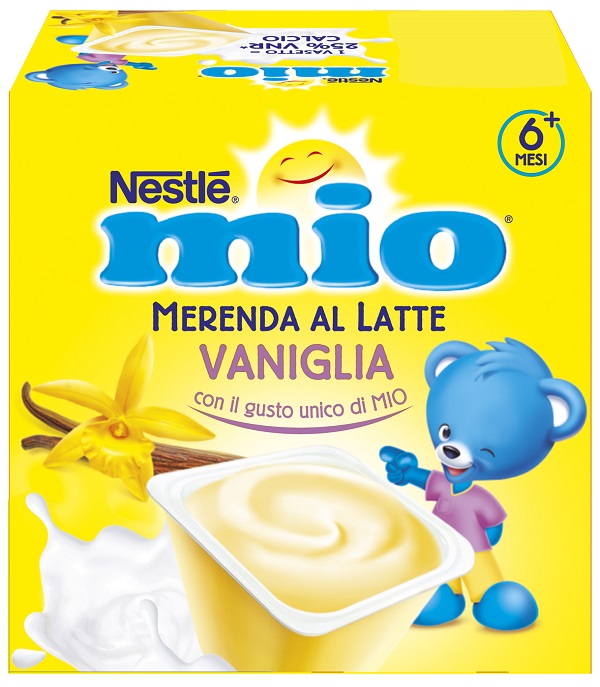 MIO MERENDA VANIGLIA 4 X 100 G - doctorpill.it