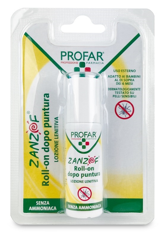 ZANZOF LOZIONE POST PUNTURA SENZA AMMONIACA ROLL-ON 20 ML PROFAR - doctorpill.it