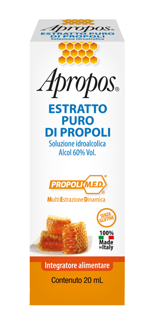 APROPOS ESTRATTO PURO PROPOLI 20 ML - doctorpill.it