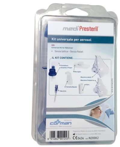 KIT NEBULIZZAZIONE MEDIPRESTERIL UNIVERSALE - doctorpill.it