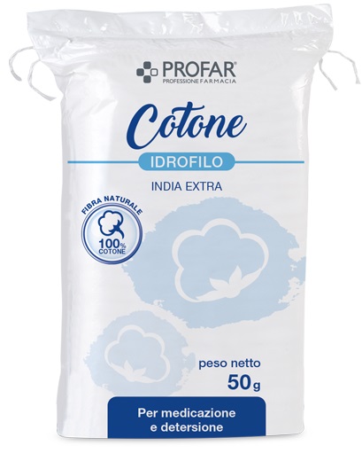 COTONE IDROFILO PROFAR INDIA EXTRA 50G - doctorpill.it