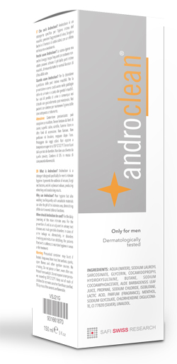 ANDROCLEAN DETERGENTE INTIMO MASCHILE 150ML - doctorpill.it