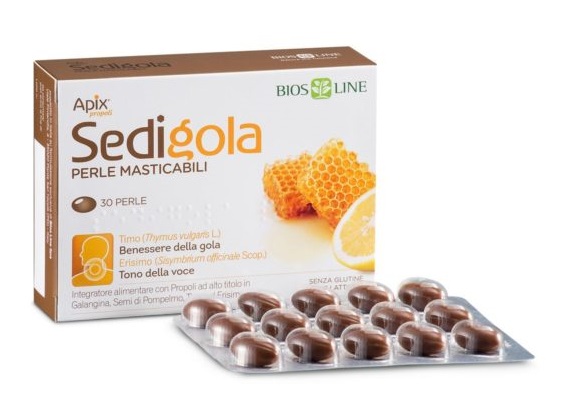 SEDIGOLA PERLE MASTICABILI 30 PERLE - doctorpill.it