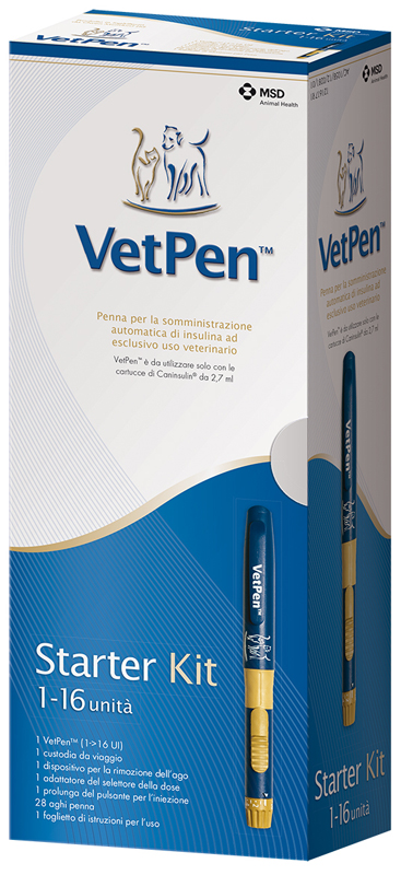 CANINSULIN VET PEN 16 UI STARTER KIT - doctorpill.it