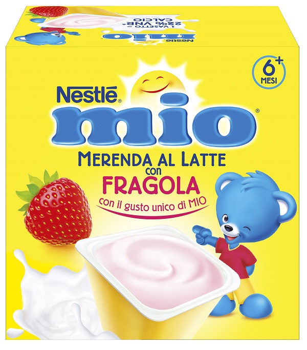 MIO MERENDA FRAGOLA 4 X 100 G - doctorpill.it