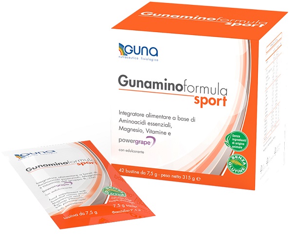 GUNAMINOFORMULA SPORT 42 BUSTE 315 G - doctorpill.it
