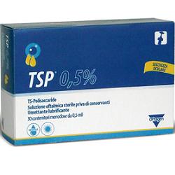 TSP 0,5% SOLUZIONE OFTALMICA UMETTANTE LUBRIFICANTE 30 FLACONCINI MONODOSE 0,5 ML - doctorpill.it