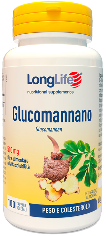 LONGLIFE GLUCOMANNANO 100 CAPSULE VEGETALI - doctorpill.it