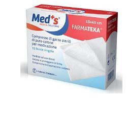GARZA COMPRESSA MEDS FARMATEXA OCULARE 10 PEZZI - doctorpill.it