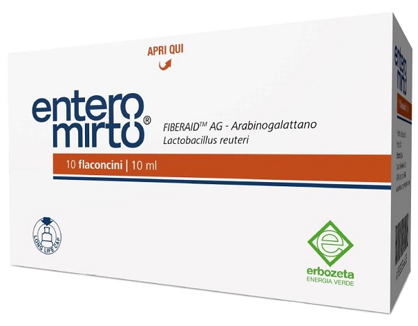 ENTERO MIRTO 10 FLACONCINI DA 10 ML - doctorpill.it