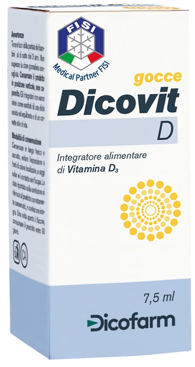 DICOVIT D VITAMINA D3 7,5 ML - doctorpill.it