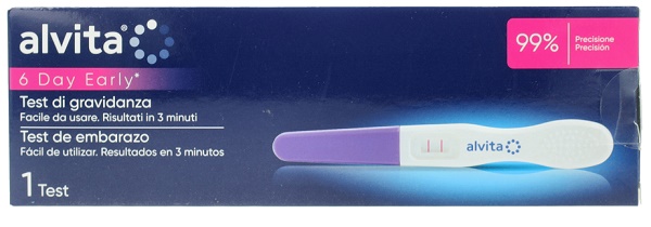 TEST DI GRAVIDANZA PRECOCE ALVITA 1 PEZZO - doctorpill.it