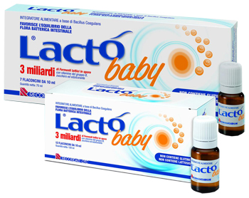 LACTO BABY 12 FLACONCINI 3 MILIARDI 10 ML - doctorpill.it