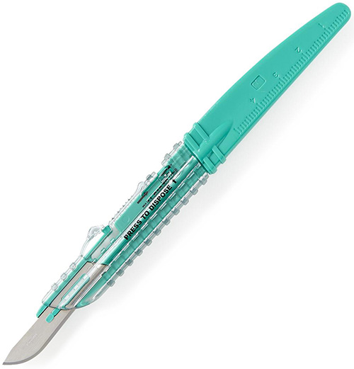 BISTURI MONOUSO STERILE FIGURA 11 10 PEZZI - doctorpill.it