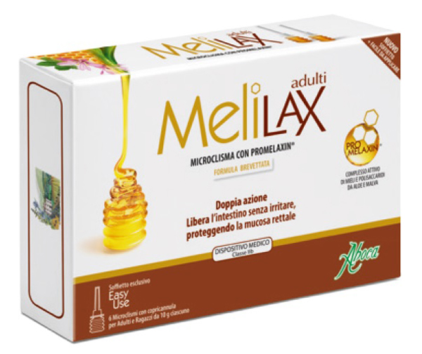MELILAX ADULTI MICROCLISMI 6 PEZZI 10 G - doctorpill.it