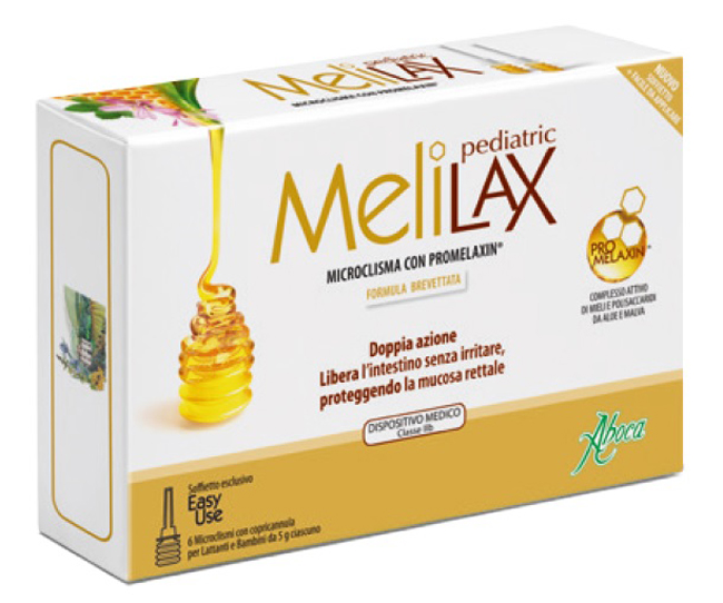 MELILAX PEDIATRIC MICROCLISMI 6 PEZZI 5 G - doctorpill.it