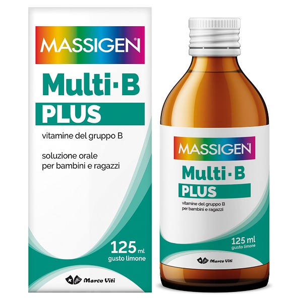 MASSIGEN MULTI-B PLUS VITAMINE DEL GRUPPO B 125 ML - doctorpill.it