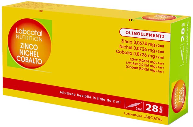 LABCATAL NUTRITION ZINCO/NICHEL/COBALTO 28 FIALE 2 ML - doctorpill.it