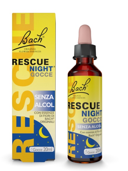 RESCUE ORIGINAL NIGHT SENZA ALCOL GOCCE 20 ML - doctorpill.it