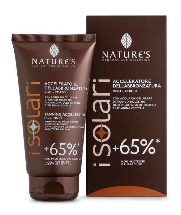 NATURE'S I SOLARI ACCELERATORE DELL'ABBRONZATURA +65% 150 ML - doctorpill.it