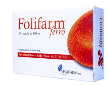 FOLIFARM FERRO 20 CAPSULE - doctorpill.it