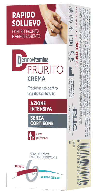 DERMOVITAMINA PRURITO CREMA AZIONE INTENSIVA SENZA CORTISONE 30 ML - doctorpill.it
